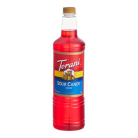 Torani Sour Candy Flavoring Syrup Plastic Bottle 1 Liter