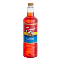 Torani Watermelon Flavoring / Fruit Syrup Plastic Bottle 1 Liter - 6/Case