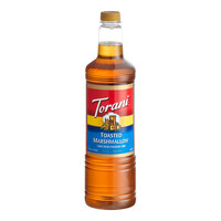 Torani Toasted Marshmallow Flavoring Syrup Plastic Bottle 1 Liter