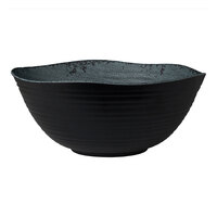 Creations Pompeii from Steelite International 4 Qt. Slate Melamine Round Bowl - 8/Case