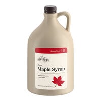 Hometown Provisions Grade A Dark Robust Pure Maple Syrup 1 Gallon - 4/Case