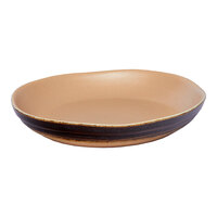Ariane Sahara 20.96 oz. Brown Round Irregular Porcelain Bowl - 6/Case