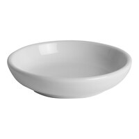 Ariane Miniature 2 oz. Ivory Round Porcelain Coupe Bowl - 18/Case