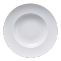 Bauscher Smart from BauscherHepp 11 13/16" Bright White Round Wide Rim Deep Porcelain Plate - 6/Case