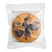 Elk Village Bakery Individually Wrapped Vegan Blueberry Cake 4 oz. - 27/Case