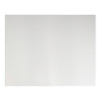 Superior Surfaces 30" x 48" Rectangular Cabinet White Eased Edge Squared Corner Outdoor Table Top
