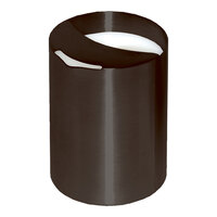 Service Ideas 4 oz. Black Onyx Stainless Steel Creamer STCCR4BX