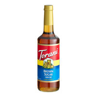 Torani Brown Sugar Flavoring Syrup Glass Bottle 750 mL - 12/Case
