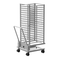 Unox XEVTL-2021 QUICK.Load Trolley QUICK.Load 38 3/16" x 34 11/16" x 74" 20 Pan Full Size Trolley for CHEFTOP MIND.Maps BIG XAVL-2021