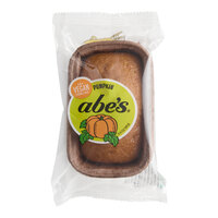 Abe's Vegan Mini Pumpkin Pound Cake 3.4 oz. - 24/Case