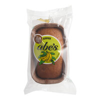 Abe's Vegan Mini Banana Pound Cake 3.4 oz. - 24/Case