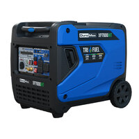 DuroMax 320 CC Tri Fuel Digital Inverter Portable Generator with CO Alert XP7000iHT - 7,000/5,500W, 120/240V