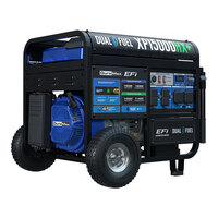 DuroMax 500 CC Dual Fuel EFI Portable Generator with CO Alert XP15000HX+ - 15,000/12,000W, 120/240V