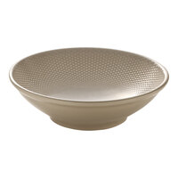 Heart & Soul Pine 50.7 oz. Round Almond Porcelain Bowl - 6/Case
