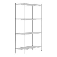 Regency 18" x 48" x 74" NSF Chrome 4-Shelf Kit