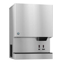 Hoshizaki DCM-700BAK-OS Opti-Serve Air-Cooled Countertop Ice Maker and Water Dispenser - 719 lb.