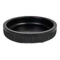 room360 Casablanca 4"  Onyx Resin Soap Dish RSD033BKP13 - 12/Case