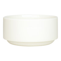 10 Strawberry Street Crism 8 oz. Round White Porcelain Soup Cup - 24/Case