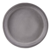10 Strawberry Street Ginza 10 1/2" Round Charcoal Stoneware Dinner Plate - 15/Case