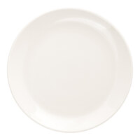 10 Strawberry Street Crism Coupe 6 5/16" Round White Porcelain Coupe Saucer - 24/Case