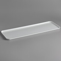 Cambro 1030MT148 10" x 30" White Fiberglass Market Tray