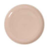 Homer Laughlin Ivory Woodland from Steelite International 6 5/8" Round Petal Pink China Coupe Plate - 24/Case