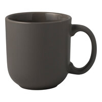 Homer Laughlin Ivory Woodland from Steelite International 12 oz. Truffle Gray China Mug - 24/Case