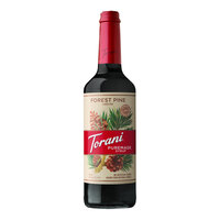 Torani Puremade Forest Pine Flavoring Syrup 750 mL Glass Bottle - 4/Case