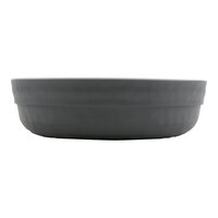 GET Roca Balance 24 oz. Round Gray Melamine Bowl - 24/Case