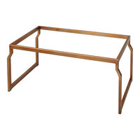 Smart Buffet Ware T-Collection by Front of the House 22" x 12 3/4" x 10" Full Size Copper Stainless Steel Riser