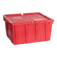 Smart Buffet Ware Smart W by Front of the House 28 1/4" x 21" x 15 1/2" Red Soup Chafer Tote / Storage Box BHO263RDT18