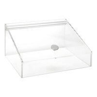 Smart Buffet Ware T-Collection by Front of the House Clear Plastic Flip Cover for 1/2 Size Trays