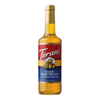 Torani Salted Honey Butter Flavoring Syrup 750 mL Glass Bottle