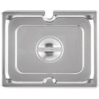 Vollrath 94900 1/9 Size Stainless Steel Slotted Cover for Super Pan 3®