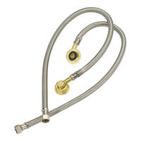 Krowne Royal Series 21-443L 22" E-Z Install Flexible Water Line Kit with 3/8" Compression x 1/2" NPS Connections