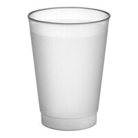 WNA Comet Frost-Flex 8 oz. Frosted Plastic Tumbler - 500/Case