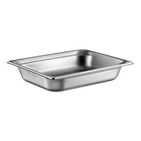 Vollrath 90223 Super Pan 3® 1/2 Size 2 1/2" Deep Anti-Jam Perforated Stainless Steel Steam Table / Hotel Pan - 22 Gauge