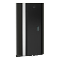 Bradley Elvari 6B1-119300-BB 40 oz. Black Stainless Steel Automatic Liquid Soap / Gel Sanitizer Dispenser