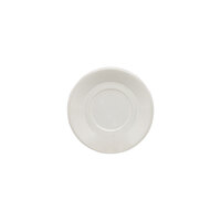 Santa Anita Glacial 6 5/16" White Stoneware Round Saucer by Arc Cardinal - 36/Case
