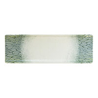 Dudson Papillon 13" x 4 1/4" Green China Tray by Arc Cardinal - 6/Case