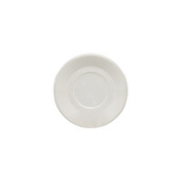 Santa Anita Glacial 6" White Stoneware Round Saucer by Arc Cardinal - 36/Case