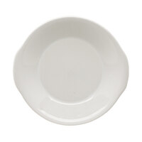 Santa Anita Glacial 9" White Stoneware Round Saucepan by Arc Cardinal - 36/Case