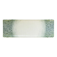 Dudson Papillon 9 3/4" x 3 1/2" Green China Tray by Arc Cardinal - 6/Case