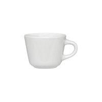 Santa Anita Glacial 7 oz. White Stoneware Flair Cup by Arc Cardinal - 36/Case