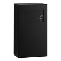Bobrick Fino B-9254_MBLK Surface-Mounted Sanitary Napkin Disposal with Matte Black Finish