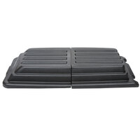 Rubbermaid FG9T2300BLA Hinged Dome Lid for FG9T1500BLA and FG9T1600BLA Tilt Trucks