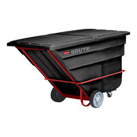 Rubbermaid FG103600BLA BRUTE Black 2.0 Cubic Yard Tilt Truck / Trash Cart (2300 lb.)