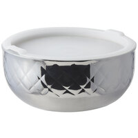 Bon Chef 9319DI Diamond Collection Cold Wave 3.4 Qt. Triple Wall Bowl with Cover