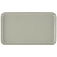 Cambro 915101 8 3/4" x 14 15/16" Rectangular Antique Parchment Customizable Fiberglass Camtray - 12/Case