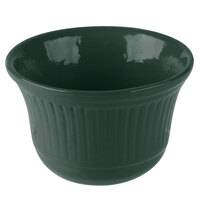 Tablecraft CW1453HGN 16 oz. Hunter Green Cast Aluminum Condiment Bowl